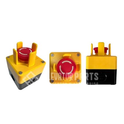 2710: Botón Stop con protección 72x72x67mm