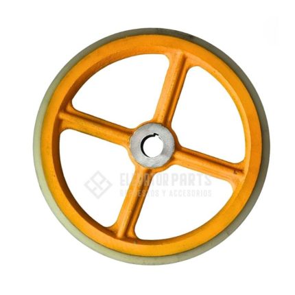 1678: Polea de fricción 458x45x35mm